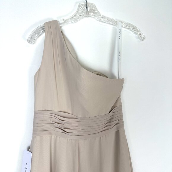 NWT-AZAZIE Dallas Bridesmaid Dress, Color-FROST (47#), Size A4 (US), Wedding - Picture 3 of 9